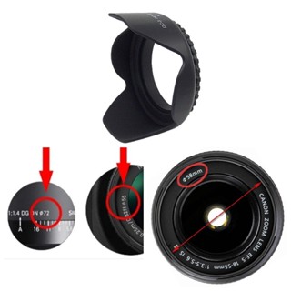 Hood loa che nắng hoa sen đủ size kích thước phi cho tất cả lens ống kính các loại 49 52 55 58 62 67 72 77 82