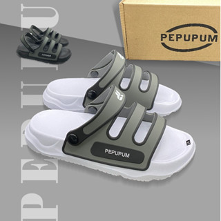  sandal quai ngang nam nữ Pepupum ,chất liệu TPU đế eva mềm nhẹ chất lượng thời trang cao cấp. 