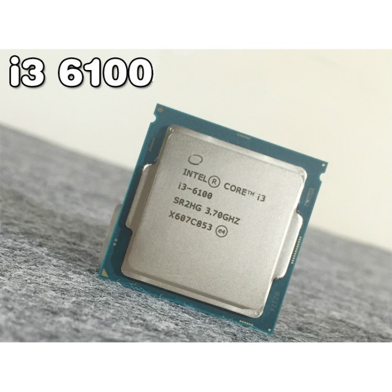 CPU INTEL SOCKET 1151 G3900, G4400, G4560, I3 6100