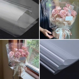 Tập 20 tờ giấy bóng kính trong suốt để gói hoa, gói quà, decor