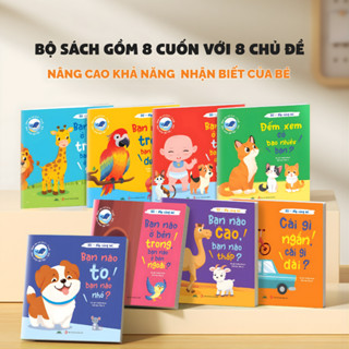 Sách - Ehon Hỏi - Đáp Cùng Bé - Song Ngữ Việt Anh Dành Cho Bé Từ 0-3 Tuổi