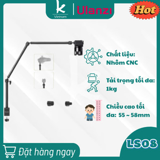  ULANZI VIJIM LS08 - Giá Đỡ Kẹp Bàn Đa Năng - Hàng Chính Hãng 