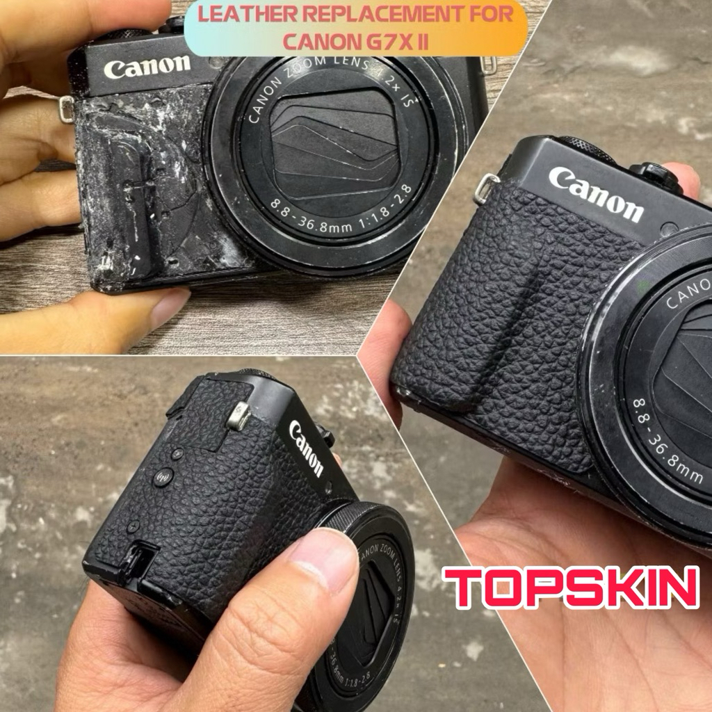 Miếng dán da thay thế cho Canon G7X Mark II, G7XII, G7X