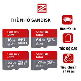 Thẻ nhớ Sandisk Ultra Micro SDXC 4G - 8G - 16G - 32G - 64G - 128G UHS-I 100MB/s