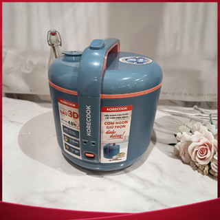 [Chính Hãng] Nồi Cơm Điện Cao Cấp 1.8L KoreCook - Kiểu dáng Hàn Quốc hiện đại - Công nghệ nấu 3D giúp cơm dẻo ngon