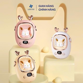  Máy Sưởi Mini Cầm Tay LIANYU 3in1 Quà Tặng Dễ Thương - Làm Ấm Tay Nhanh Với 3 Cấp Độ Kiêm Sạc Dự Phòng và Đèn Ngủ 