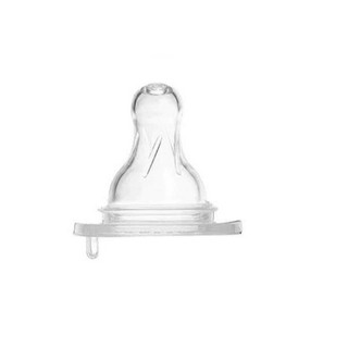 Núm vú AGI Núm ty cổ hẹp silicon siêu mềm cho bé size S M L