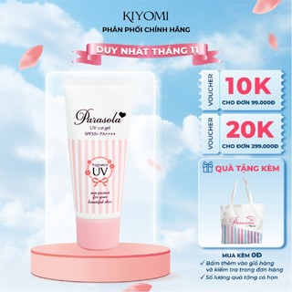  Gel chống nắng dưỡng sáng da Naris Parasola UV Cut Gel SPF50+ PA++++ 90gr dưỡng ẩm 
