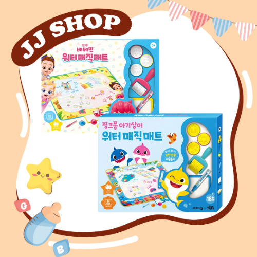 Đồ Chơi Thảm Vẽ Baby Shark, Pinkfong, Bebefinn Hàn Quốc Cho Bé
