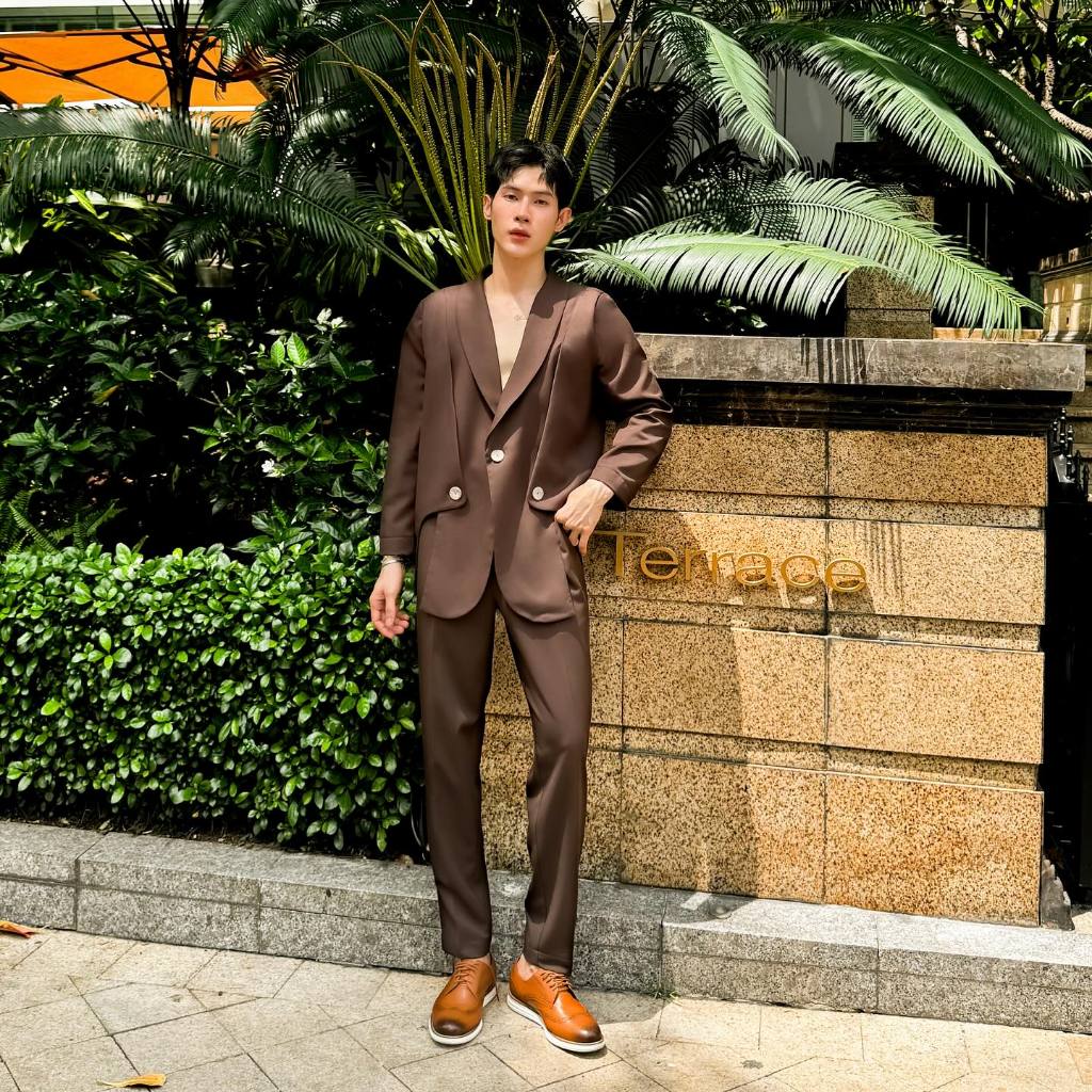 Quần Rodeo Nâu vải boi hàn dày dặn-Magnus menwear