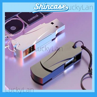 Ổ đĩa flash 2TB 128GB 64GB Thẻ nhớ 32GB 16GB 8GB 4GB 2GB 1GB Vỏ kim loại USB3.0 Miễn phí Keychain cho quà tặng