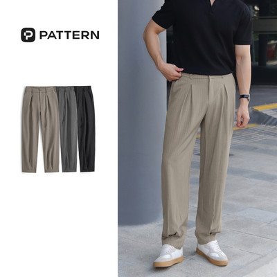 Quần Dài Thomas Pants Pattern Kẻ Sọc Xếp Ly Form Relaxed Fit PQ042