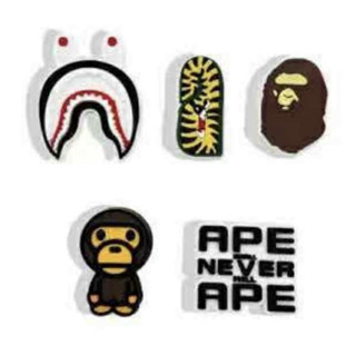  Bộ phụ kiện 5 Charm gắn dép cross Ba.pe 