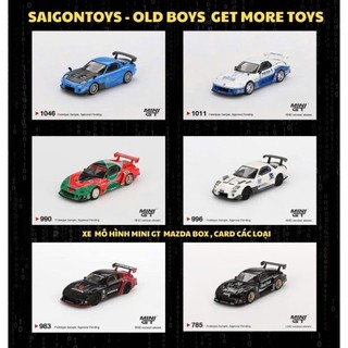 Saigontoys - MiniGT Mazda các loại - Xe mô hình tỷ lệ 1:64 hãng Mini GT 