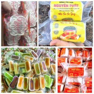  Bánh pía xưa gói giấy hiệp phát 380g 4 bánh đậu mở hành 