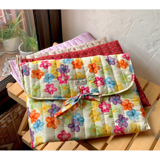 Túi đựng laptop ipad macbook chống sốc chần bông bảng màu vintage fullsize