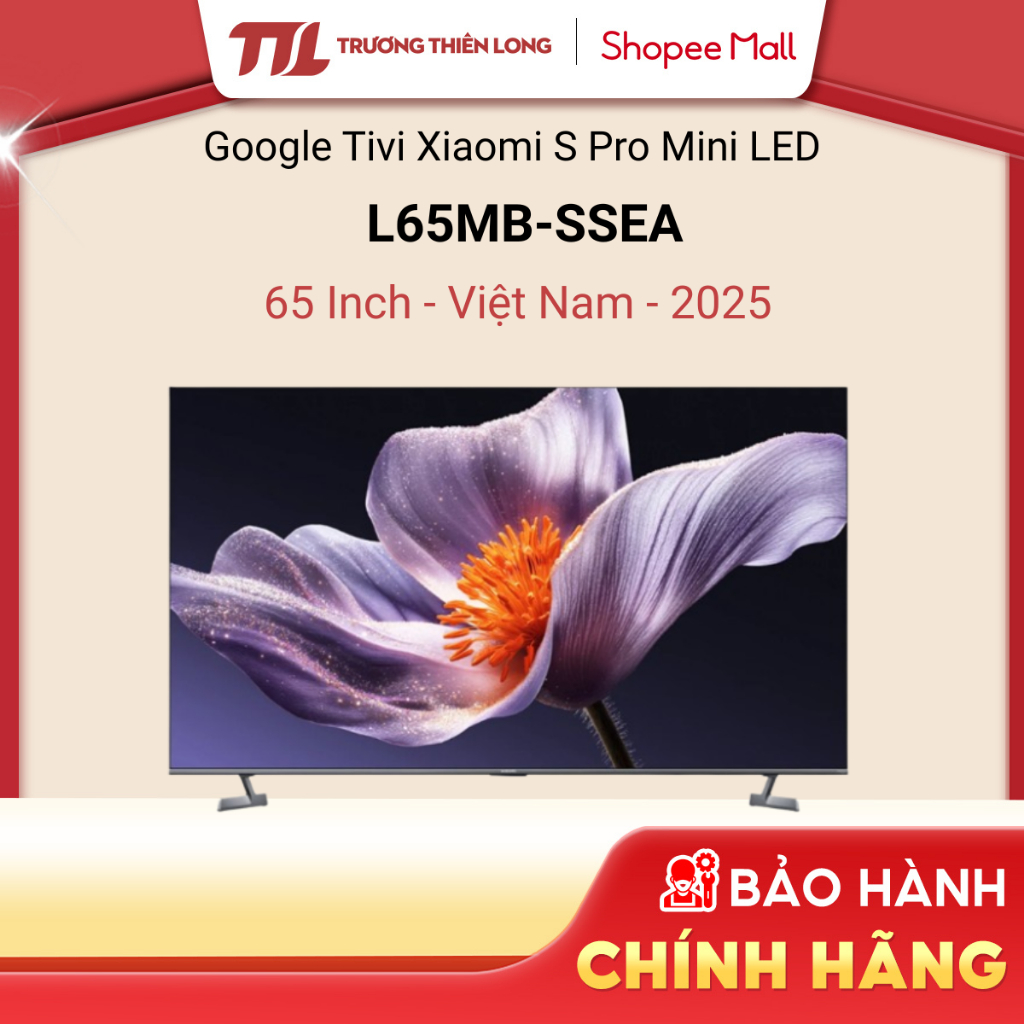 Google Tivi Xiaomi S Pro Mini LED 4K 65 Inch L65MB-SSEA