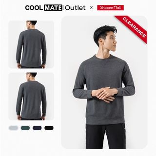   Outlet Không đổi trả  Áo nỉ dài tay Coolmate thu đông Lifewear Không Bai Dão Không Xù Lông 