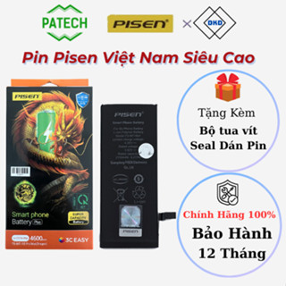  Pin Pisen Việt Nam dung lượng siêu cao cho 6 6s 6plus 6splus 7 7plus 8 8plus x xs xr xsmax 11- Patech phân phối 