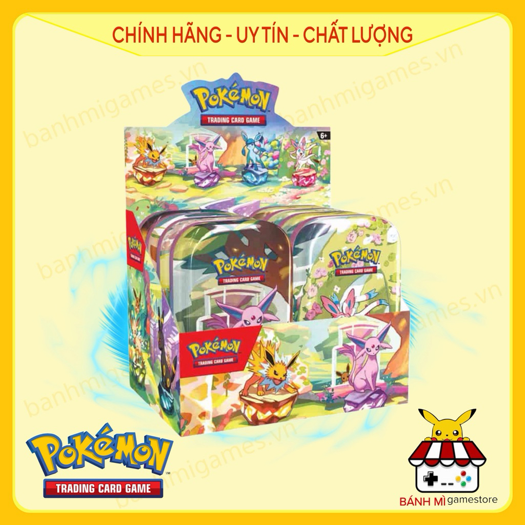 Pokémon TCG: Scarlet & Violet - Prismatic Evolutions Mini Tins Display