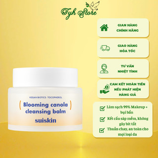  SÁP TẨY TRANG SẠCH SÂU 3 TÁC ĐỘNG SUISKIN BLOOM CANOLA CLEANSING BALM 90ml 