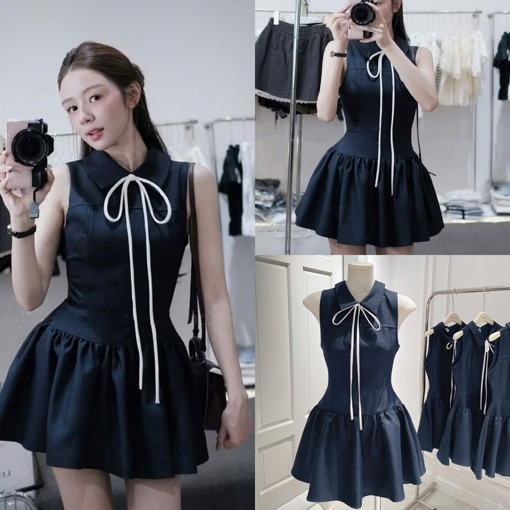ĐẦM XOÈ TẦNG KHOÉT EO