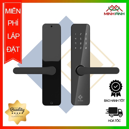 Khoá Thông Minh Dành Cho Cửa Gỗ, Cửa Thép Chống Cháy KITOS KT V2 PRO