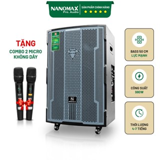  Loa Kéo Nanomax SK-18Q5 Bass 50cm Công Suất 980w Karaoke Bluetooth 