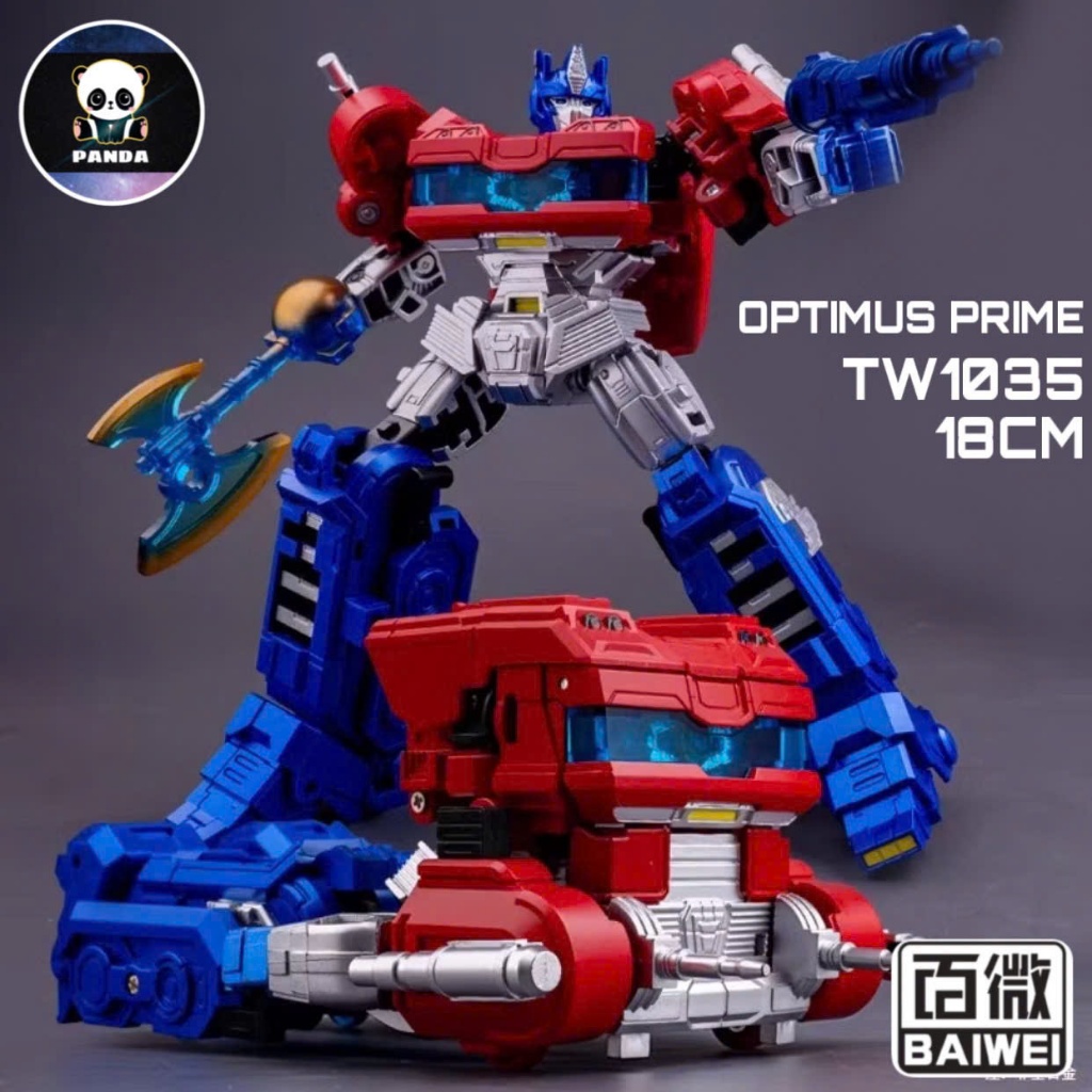 HÀNG CÓ SẴN - Mô Hình Optimus Prime 18cm BAIWEI TW1035 TW-1035 Transformation Robot Biến Hình Xe