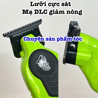 ✅ iPro Tông đơ chấn viền Barber S1088 cao cấp sắc nét 3 màu xanh đen hồng pin lithium 1600mAh