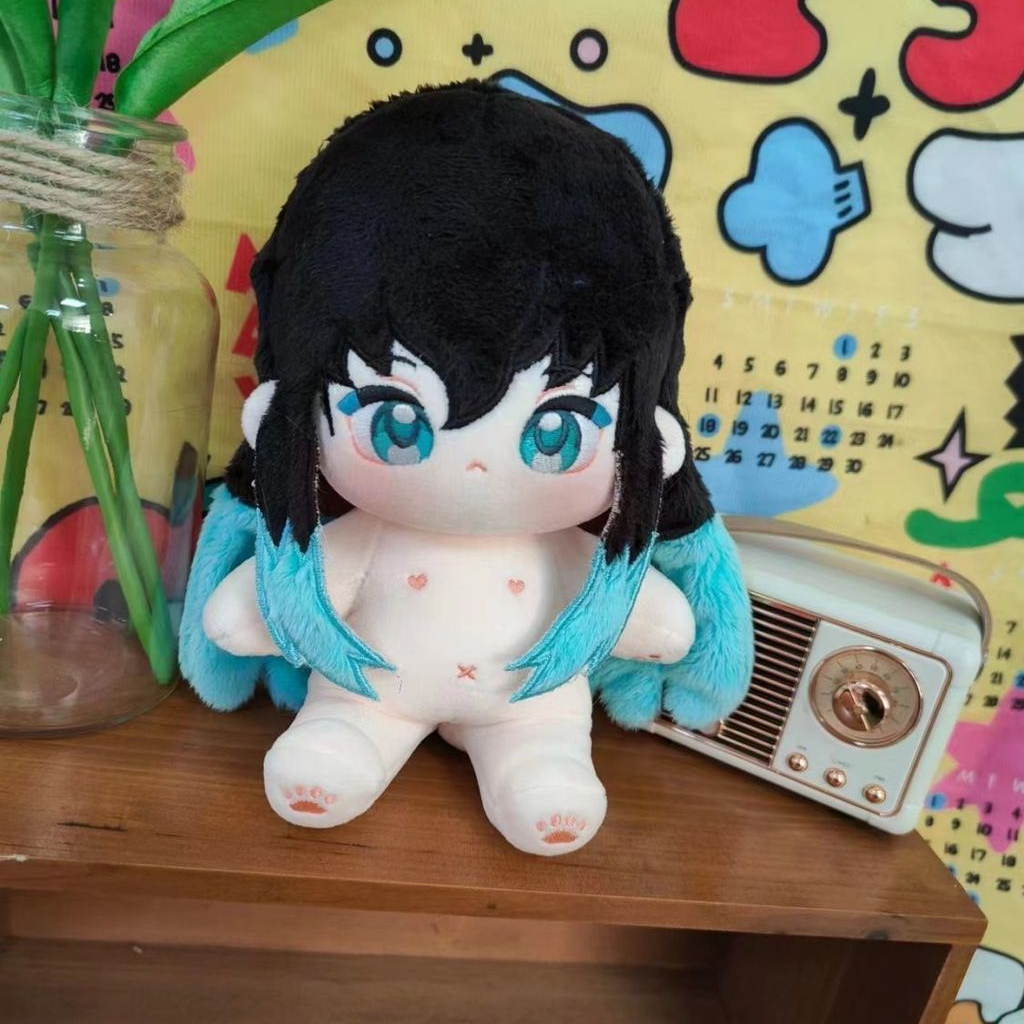 🔥Kimetsu no Yaiba🔥Tokito Muichiro Búp Bê Bông 20cm Thú Nhồi Bông Dễ Thương Quà Tặng Sinh Nhật