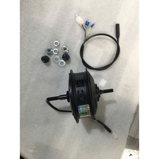  Động cơ hãng Truckrun 36v350w xịn chế xe đạp thành xe điện dùng cho xe phanh đĩa hoặc phanh kẹp vành lắp líp 1-7 tầng 