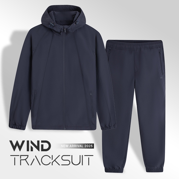 Quần Áo Khoác Gió Nam WIND TRACKSUIT TORANO 2 lớp can phối mũ liền Cản Bụi, Cản Gió, Giữ ấm GWCW051 