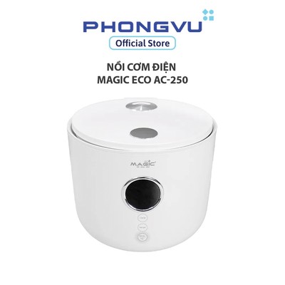 Nồi cơm điện Magic Eco AC-250 - 1.2L, 400W, 6 Chế độ nấu, Lòng nồi chống dính, Phù hợp 2-4 người - Bảo hành 12 tháng