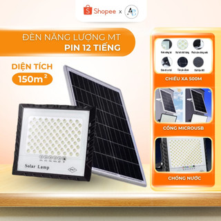  Đèn Năng Lượng Mặt Trời Công Suất Thực Thật IP67 Chống Nước Đèn Sân Vườn Solar Light Bảo Hành 1 Năm 