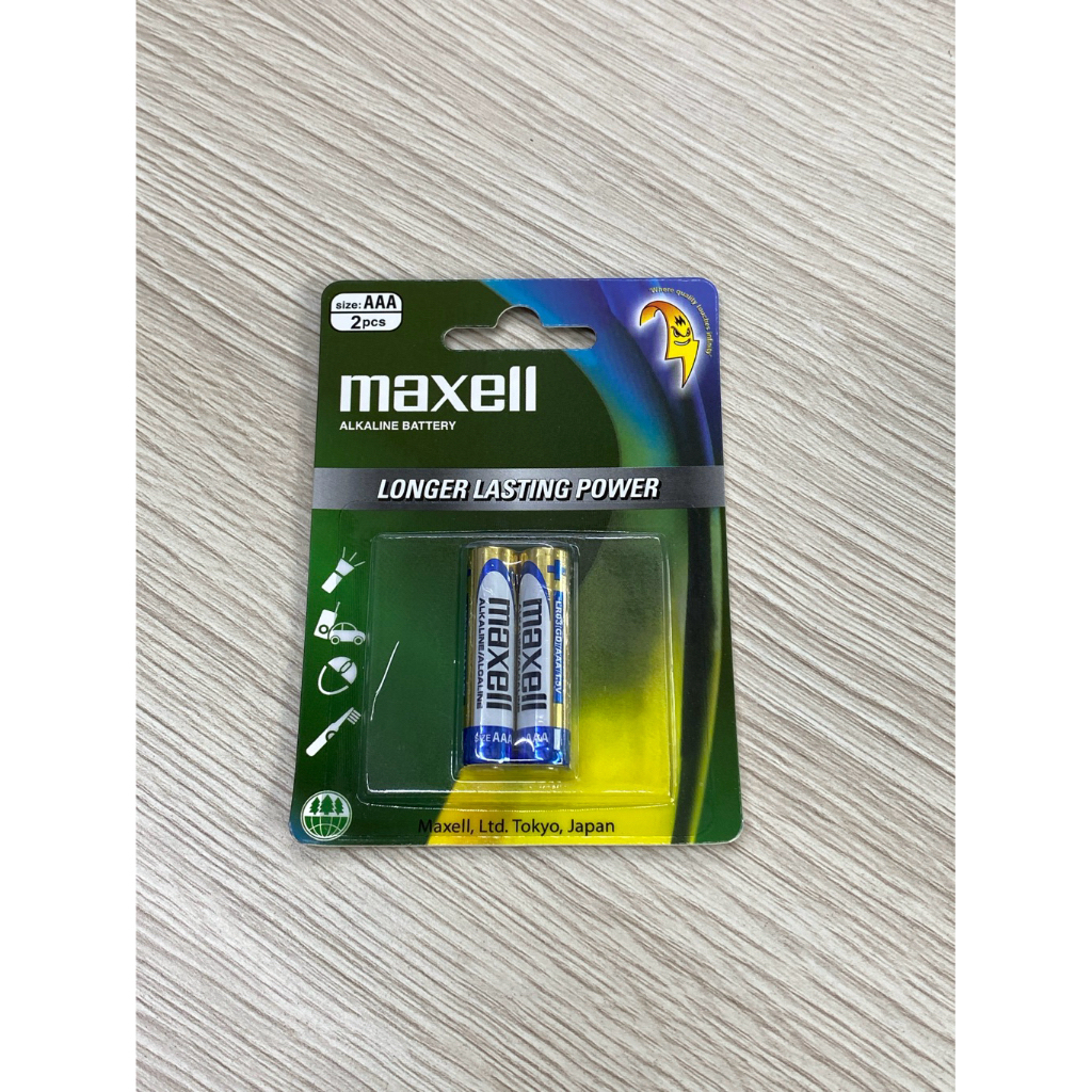 Pin Maxell 3A AAA - Pin tiểu AAA Maxell Alkaline 1.5V (pin tốt dùng trong máy đo huyết áp) CHÍNH HÃN
