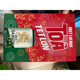  🍻 THÙNG BIA SÀI GÒN LAGER – PHIÊN BẢN TẾT 2025 🎉 