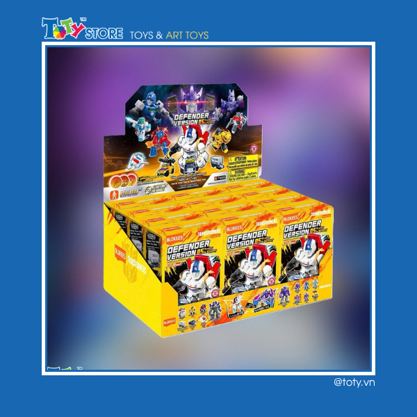 [CHÍNH HÃNG] [FULLSET 12 box] Mô hình Transformers - DV05 - Traitor to Tyranny - Blokees - ET44