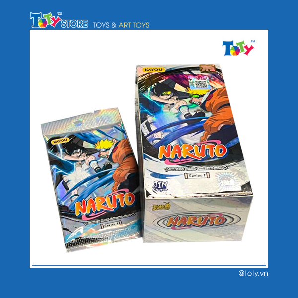 [CHÍNH HÃNG] Card bo góc Naruto (1 pack) - Kayou