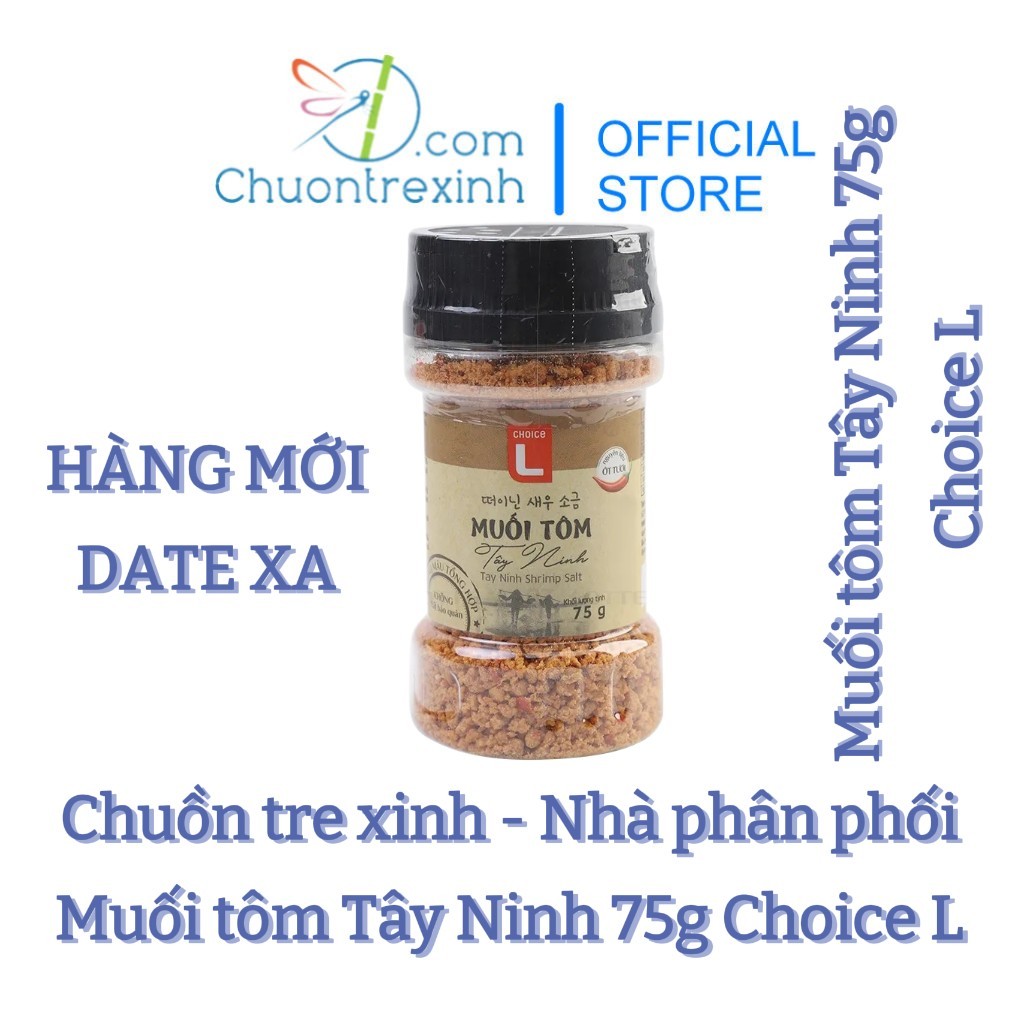Muối Tôm Tây Ninh 75G Choice L I’M Chef hàng mới date xa