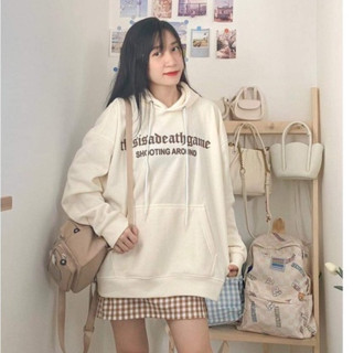    RẺ VÔ ĐỊCH  ẢNH THẬT Áo Hoodie BÀN CỜ KẺ CARO UNISEX Sweater Nỉ Bông Form Rộng Nam Nữ Có Mũ Dày Dặn Dài Tay 