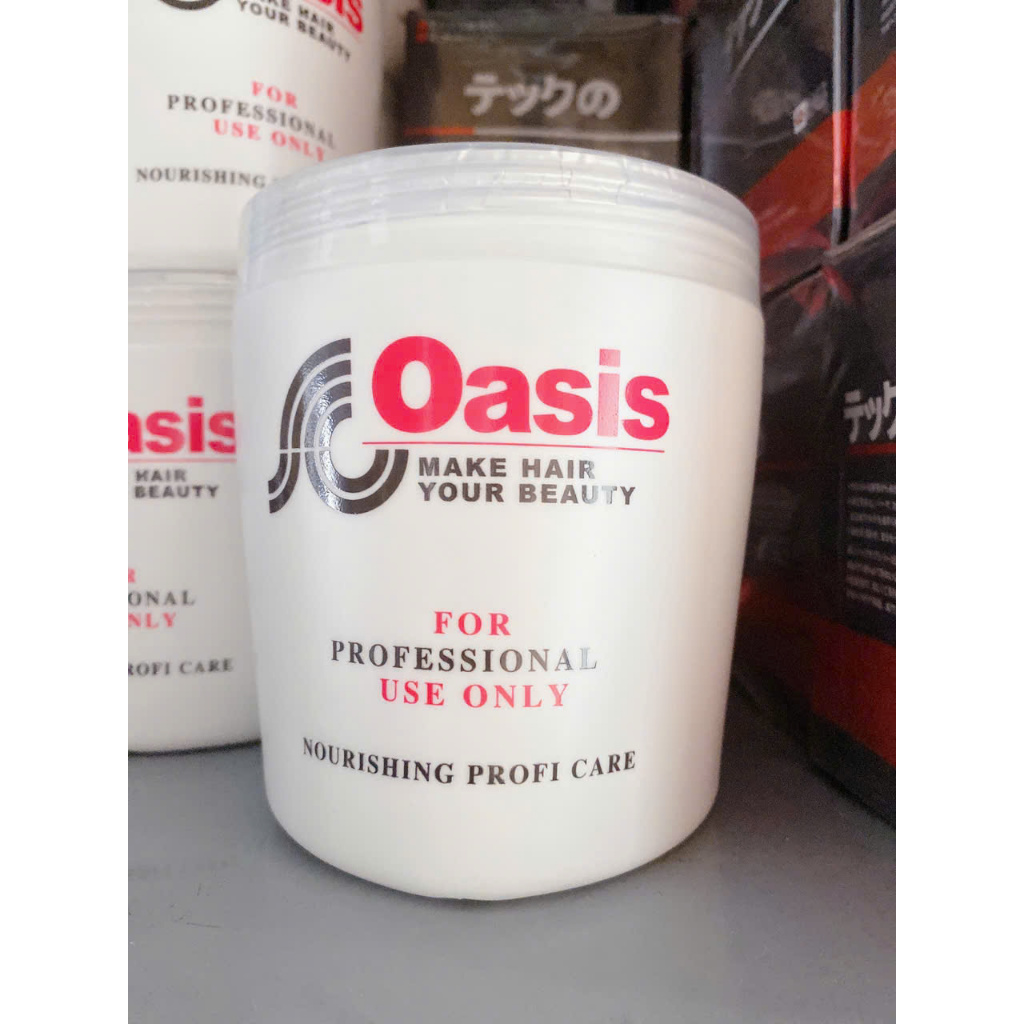 (Cam kết loại 1) Kem Hấp Ủ Tóc Oasis 1000ml Nội Địa Trung