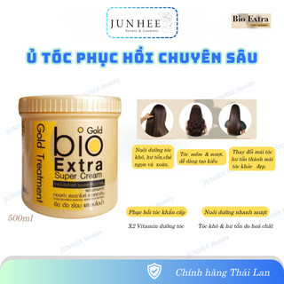 [ JUNHEE AUTH ] Ủ tóc Bio Gold Extra Super Cream dạng hũ