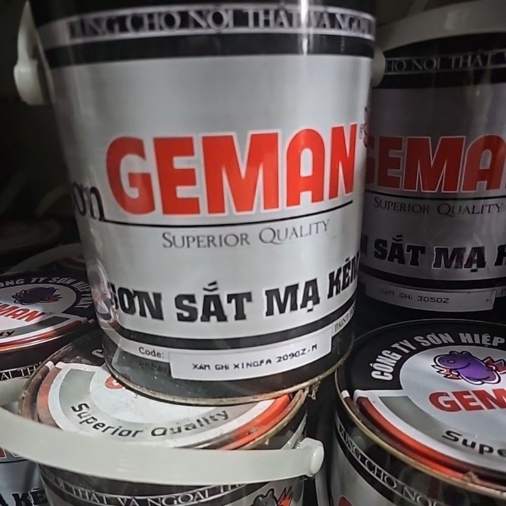 Sơn sắt mạ kẽm Geman lon 3kg