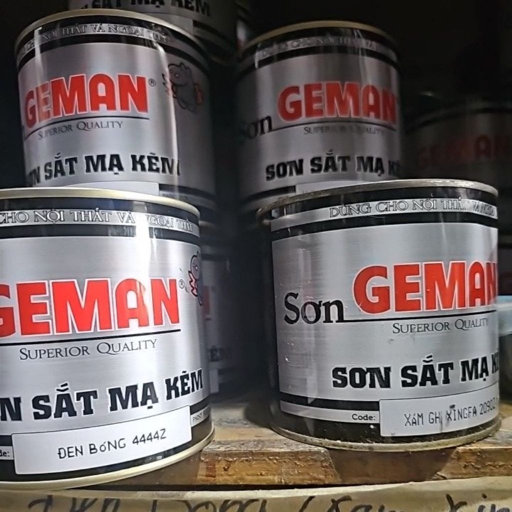 Sơn sắt mạ kẽm Geman  lon 1kg