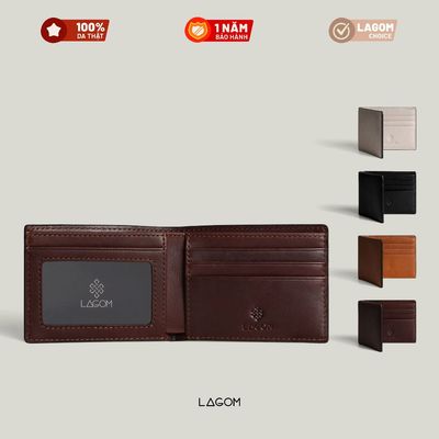 Ví da LAGOM Mini Patina dáng ngang - nhỏ gọn và mềm xịn