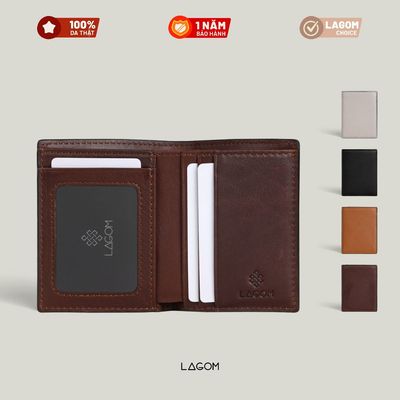 Ví da LAGOM Patina size mini dáng đứng - nhỏ gọn và mềm xịn