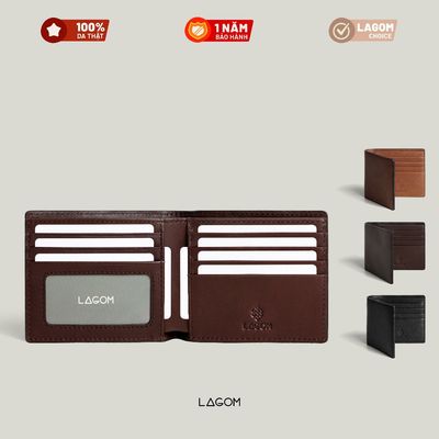Ví da LAGOM Patina dáng ngang - size lớn