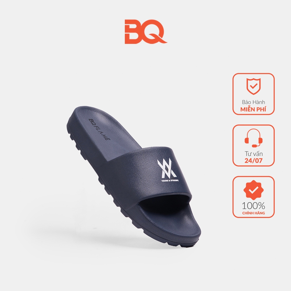 Dép quai ngang unisex nam nữ đế IP êm nhẹ đi mưa BQ D IP18