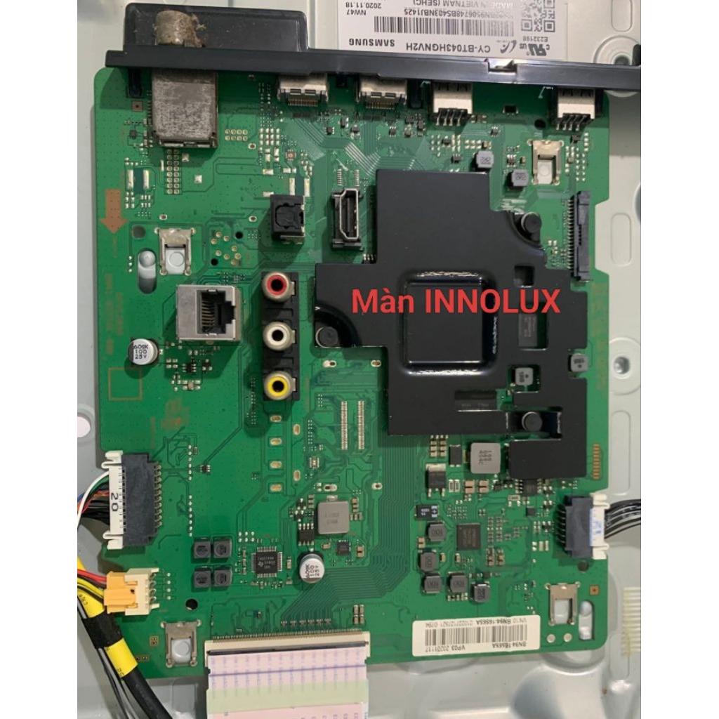 Bo mạch Tivi các model: UA43TU8100K (43TU8100), UA43TU8500K (43TU8500)